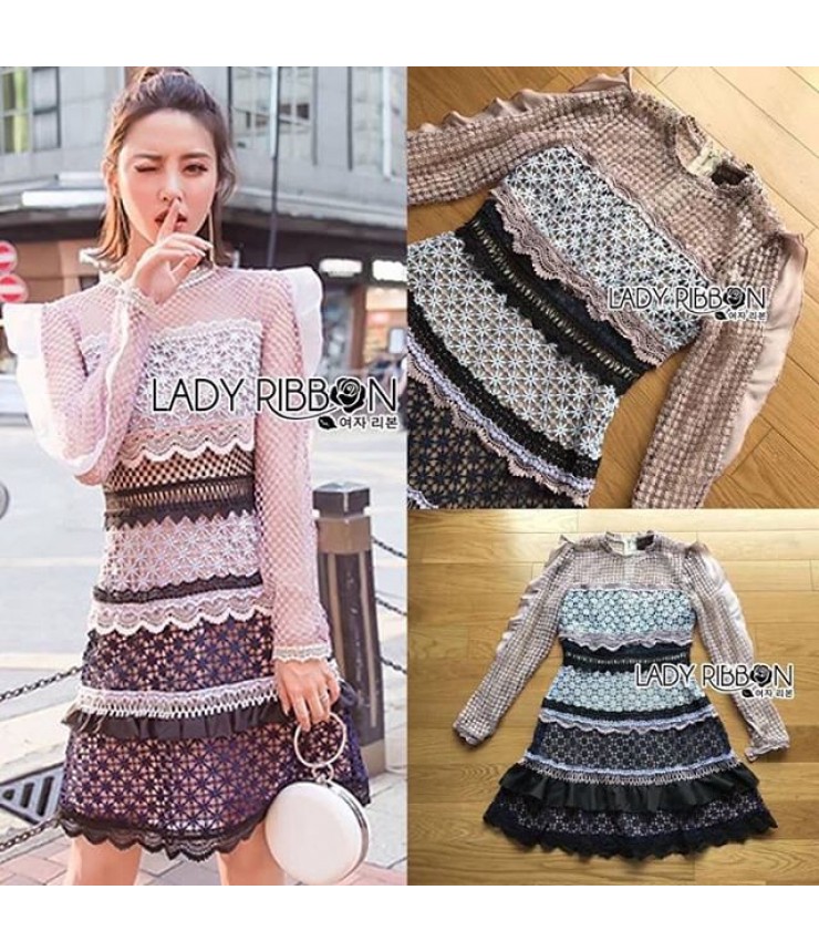 Classic Crochet Mini Dress
