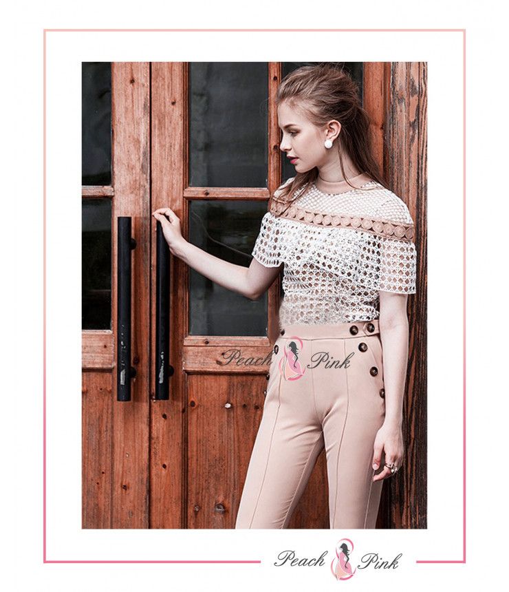 Mysterious Dazzle Ivory Jumpsuit