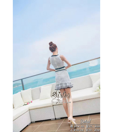Daydream Crochet Bodycon Dress