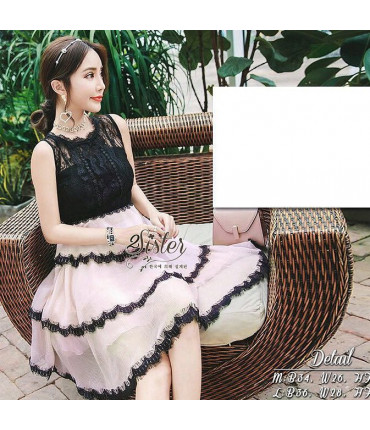 Grace Embellished Skater Dress