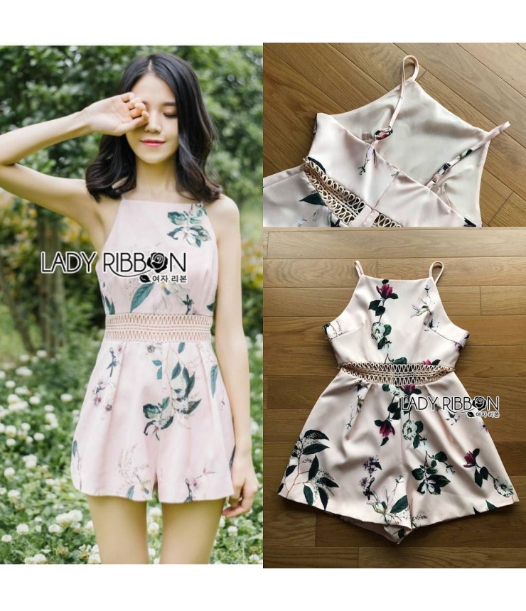 Crave You Tropical Print Playsuit