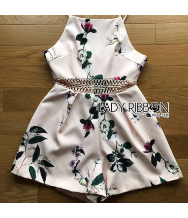 Crave You Tropical Print Playsuit