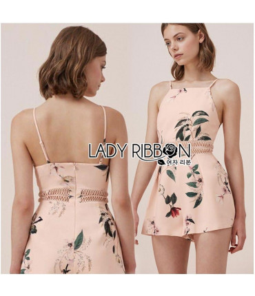 Crave You Tropical Print Playsuit