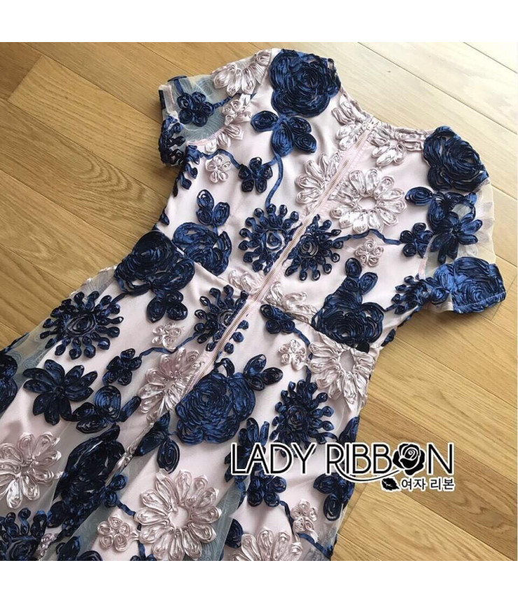 Blooming Girl Designer Lace Gown