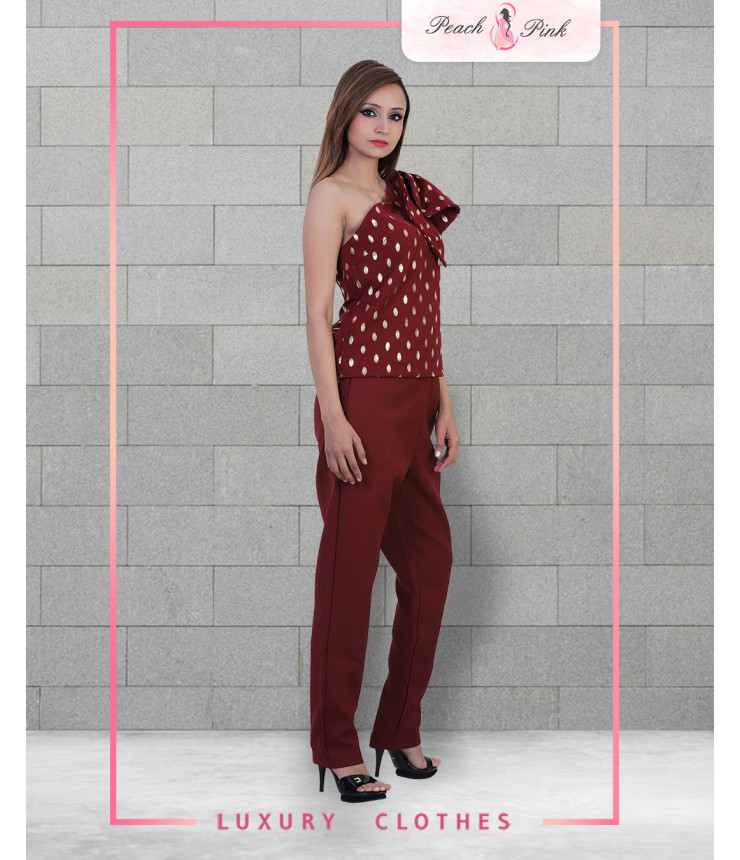 Bold'n'Beautiful One Shoulder Set