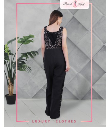 All Eyes On You Black Jumpsuit