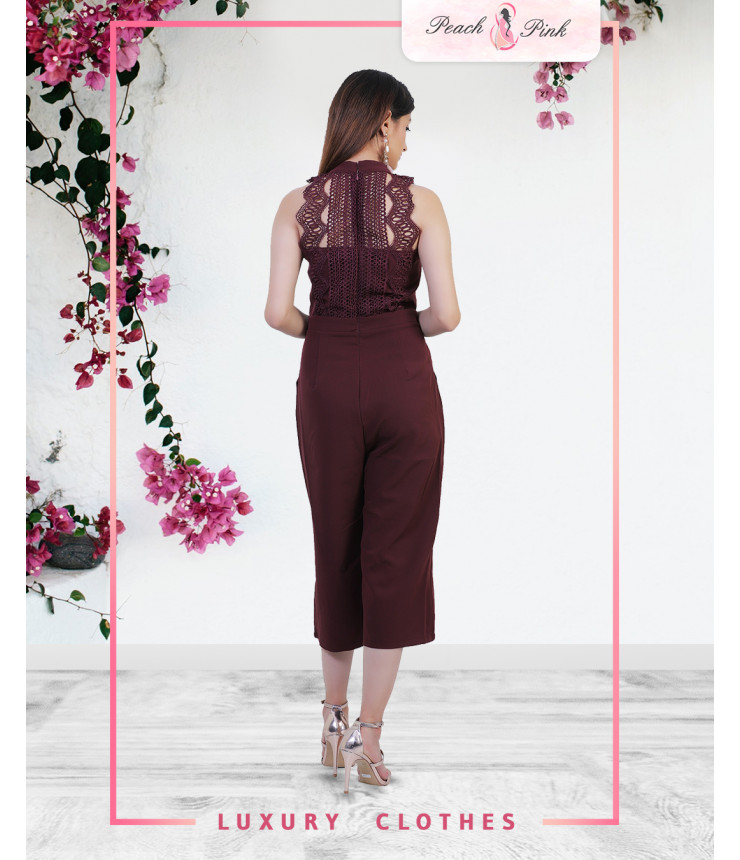 Who's That Girl Culottes Jumpsuit