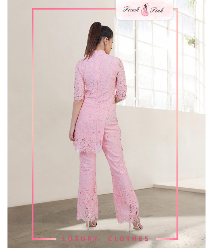 Lace And Net Co-Ords Set
