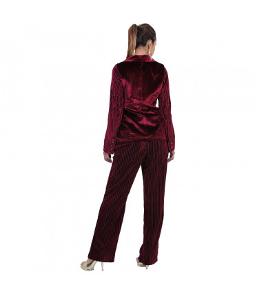 Premium Velvet Blazer and Pant Set