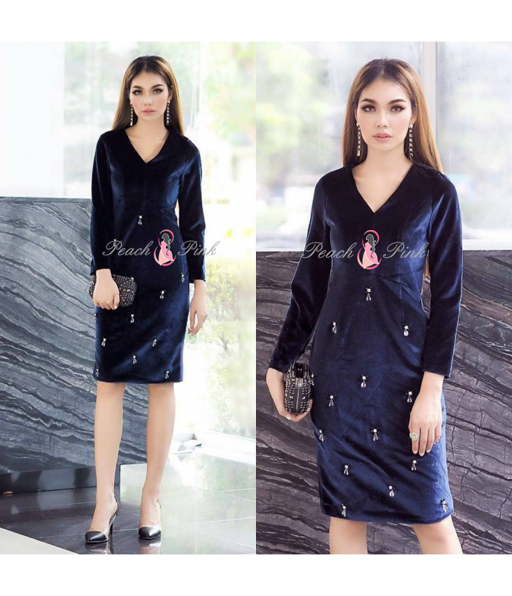 Catwalk Style Silky Velvet Bodycon